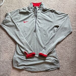 Nike Women's Swift Dri-FIT Zip Running Pullover